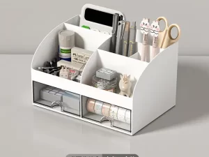 Storage Box Student Simple Transparent Drawer Desk Storage Cabinet