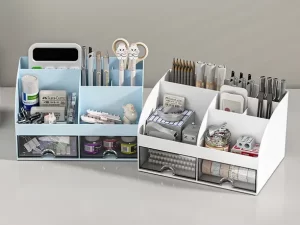 Storage Box Student Simple Transparent Drawer Desk Storage Cabinet