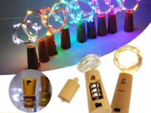 High Quality - 2M 20LED Mini Micro Copper Wire Light Battery Operated LED Strip String Fairy Lights | Add Sparkle with 5V 3W Strip Light