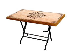 Deco Classic Table – 4 Seat S/L Print Timber – SW
