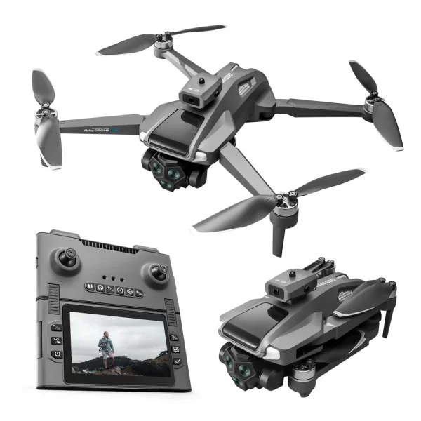 Foldable Remote Brushless Drone | 4K Dual Camera | Aerial Photography ...