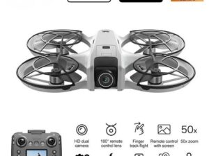 Brushless Motor Professional RC Drone | 4K Wide-Angle HD Camera | Height Fix | Foldable Quadrotor Helicopter