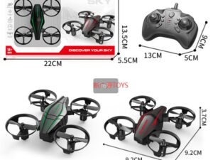 Four-Axis Mini Drone | Air Pressure Altitude Hold | Easy Indoor & Outdoor Flying | RGB Lights | Fun for All Ages