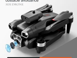 Brushless Drone | 8K HD Triple Camera | ESC Camera Control | Obstacle Avoidance | Foldable Quadcopter | WiFi FPV | Optical Flow Positioning