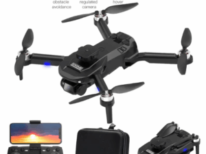 Brushless Motor Drone – Dual HD Electric Cameras | 360° Obstacle Avoidance | One-Key Takeoff/Return | Gesture Photography | VR Compatible | With Carry Bag | Remote Control