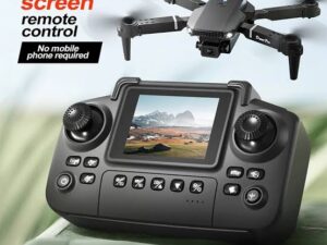 Display Remote Drone | Dual Wide-Angle Camera | Optical Flow | Altitude Hold | Foldable RC Quadcopter
