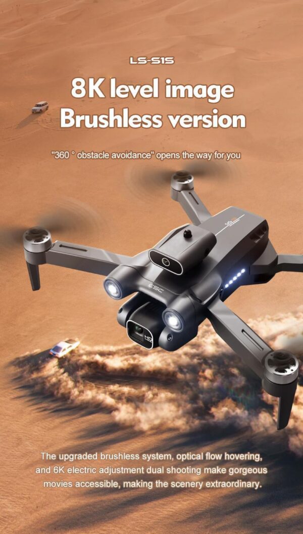4K WiFi FPV Drone | Dual Full HD Camera | Dual Battery | Dual Brush ...