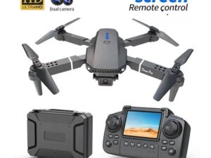 Display Remote Drone | 3-Sided Optical Flow | Obstacle Avoidance | WiFi Remote Control Helicopter | 4K HD Dual Camera | App Controlled