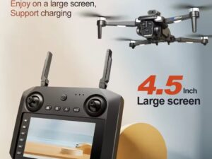 GPS Drone | 4K Dual Camera | 5G WiFi FPV | Brushless Motor | Auto Return Home | Follow Me Mode | Carrying Case Included