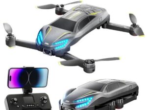 FLYING CAR DRONE – 360° Obstacle Avoidance | Automatic Follow | 4K Camera | Brushless Aerial Photography RC Quadcopter