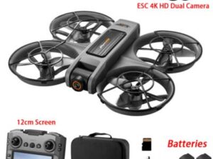 4.5" Display Remote Drone (SG) | 8K HD WiFi Camera | 90° Adjustable Electric Lens | Light Flow Pocket Drone | Obstacle Avoidance | RC Quadcopter