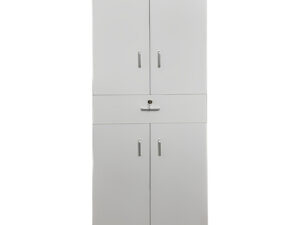 Unique Design 4 Door Almirah with Locker Drawer – Bedroom Furniture Wardrobe / Cloth Storage Cabinet by Best Quality Furniture