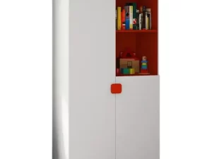 Unique Design 2 Door Almirah with Open Shelf & Inner Locker Drawer