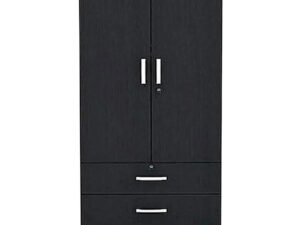 2 Double Door Almira with Two Extra Storage – Melamine Laminated Board Cupboard – Premium Quality and Design – Best Quality Furniture