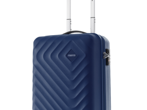 American Tourister Carbon Fiber Classic Blue Luggage | Premium Travel Suitcase | Lightweight, Durable & Stylish