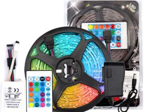 Magic DC12V RGB Flexible Waterproof Outdoor LED Strip 2835 SMD IP65 with LED Driver | RGB LED Strip Light | RGB Light