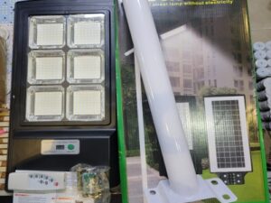 Solar Panel Light 30W – BB-6998 | High-Brightness, Energy-Efficient Outdoor Solar Lighting