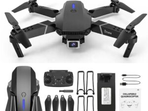 New E88 Pro Max / EVO Drone | Brushless Motor | Dual HD Camera | Optical Flow Positioning | Dual Battery