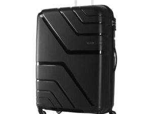 American Tourister Carbon Fiber Black Luggage | Premium Travel Suitcase | Lightweight, Durable & Stylish