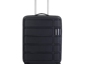American Tourister Carbon Fiber Black Luggage | Premium Travel Suitcase | Lightweight, Durable & Stylish