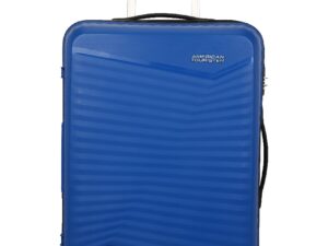 American Tourister Carbon Fiber Ribbon Blue Luggage | Premium Travel Suitcase | Lightweight, Durable & Stylish