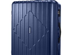 American Tourister Carbon Fiber Navy Luggage | Premium Travel Suitcase | Lightweight, Durable & Stylish