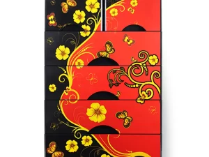 RFL Wardrobe Double 5D KD Deluxe – Gardenia