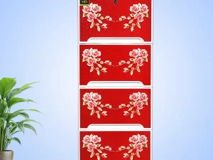 Wardrobe HD Print Single 4D – Red Rose-TEL