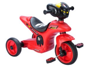 Playtime Fusion Tri Cycle – Red (EVA Wheels) | Safe, Smooth & Stylish Ride for Kids (2–5 Years)