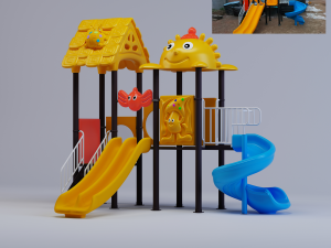 Playtime Outdoor Playground Fun Zone 2 – Safe & Exciting Multi-Activity Playset for Toddlers & Kids