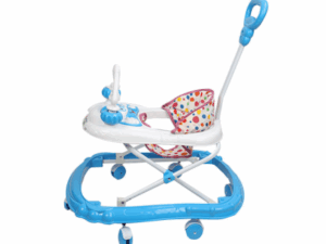 Happy Walker - Cyan Blue & White