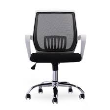Furniture Plus (FP‑M-134-SS) Smart White Armrest Executive Chair
