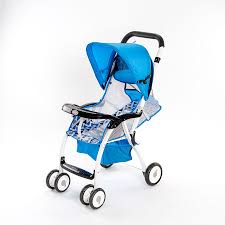 Stroller 711 Pram for Baby – Lightweight Baby Car | Comfortable, Folding & Stylish Pram (Blue)