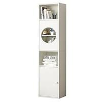 Karigor BD Nifty Niche Book Shelf – Bookcase-Cum-Showpiece Display Shelving Stand with Storage Cabinet and Drawer