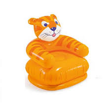 Teddy-Shaped Inflatable Chair for Kids – PVC Teddy Sofa | Air Chair for Toddlers (Ages 3-8 Years)