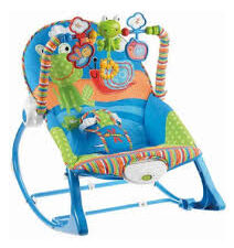 iBaby Infant to Toddler Rocker – Baby Bouncer | Music & Vibration | Pink & Blue
