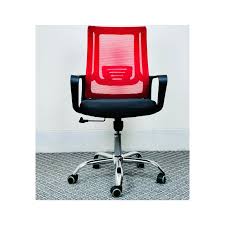 Furniture Plus Premium Executive Office Chair (FP‑M‑146, Red)