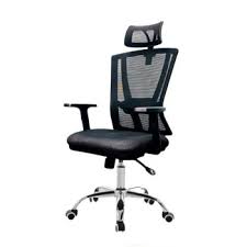 Furniture Plus (FP‑M‑147‑Black) High Quality Adjustable Swivel Office Chair