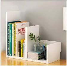 Meraj Furniture FANJIANI Bookshelf – Multi-Layer Desktop Book Rack & Storage Organizer