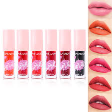 Handaiyan Water Lip Stain Lip Tint | Shade 1-6 | Waterproof Long Lasting Smudge Proof Plumper Liquid Lipstick & Moisturizing Blush