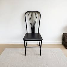 Furniture Plus Dining / Visitor Chair (Model: FP‑M‑49‑BLACK)