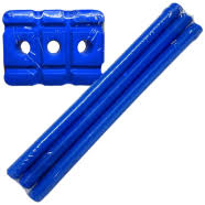 Plastic Cricket Stumps – 1 Set (Blue) | Lightweight, Durable & Fun Sports Set for Kids