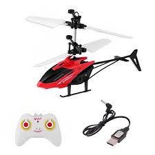 Hand Sensor Rechargeable Mini Helicopter | Remote Control | Infrared Induction | Stable Indoor Flying | Perfect Fun Toy
