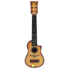 GO SPEL Musical Plastic Toy Guitar for Kids – Play & Learn Beginner Guitar Toy