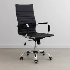 Furniture Plus (FP-M-33-BLACK) Smart Executive Manager Chair