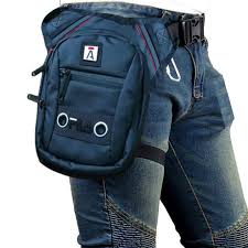 Biker Bag / Thai Bag / Leg Bag for Bike Riders – Waterproof Motorcycle Leg Bag
