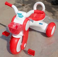 Harley Baby Tricycle | Stylish, Stable & Adjustable Ride for Growing Kids