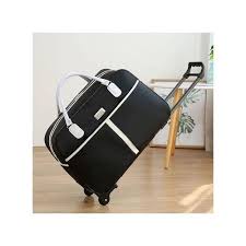 ADWARD POLO Rolling Duffel Travel Trolley Bag – Black