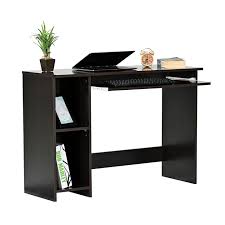 Andormahal Standard Laptop/Computer Table with Bookshelf (Made of Melamine Laminated Board)