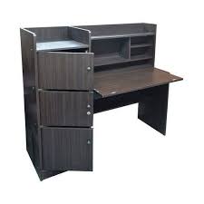 AndorMahal Classic Reading Table / Laptop Table with Big Bookshelf – Made of Melamine Laminated Board (4ft × 3.5ft × 16inch)